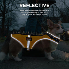 Spiked Reflective Harness for Small Dogs