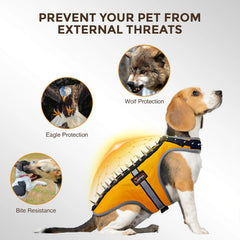 Spiked Reflective Harness for Small Dogs