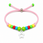 Adjustable Beaded Cat Neckalce with Pendant