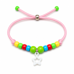 Adjustable Beaded Cat Neckalce with Pendant