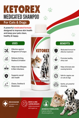Alpha Ketorex Medicated Shampoo