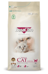 Bonacibo Adult Cat Food Chicken and Rice - 2 KG