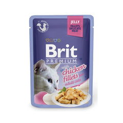 Brit Jelly Pouch Chicken Fillets 85g