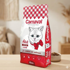 Carnaval Premium Adult Cat Food With Lamb 1.5kg