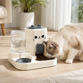 Cat Face Food & Water Dispenser