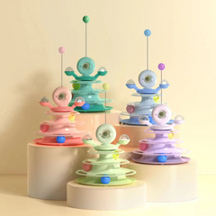 Cat Windmill Tower Toy without Feather