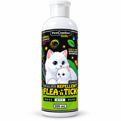 Paw Comfort Flea n Tick Repellent Shampoo for Cats 300ml
