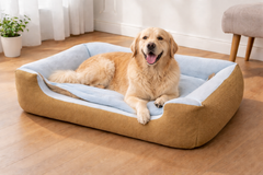 Flat Bed for Pets with Cushion