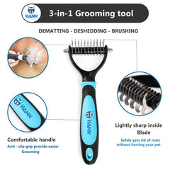 Dematting Comb for Cats and Dogs