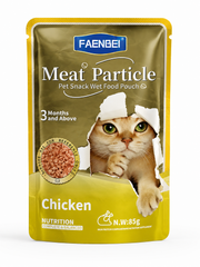 Faenbei Meat Particle Wet Food Pouch 85g