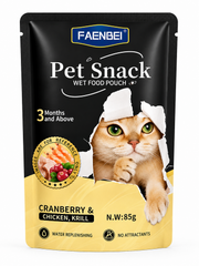 Faenbei Pet Snack Wet Food Pouch 85g