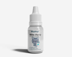 Fluffur Mite Away - Ear Drops for Pets 15ml