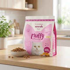 Fluffy Cat Food