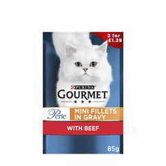 Gourmet Perle Mini Fillets in Gravy 85g