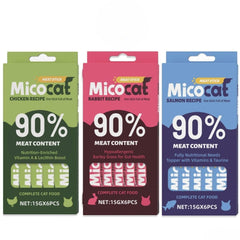Micocat Meat Stick Creamy Treat for Cats - 6 sticks