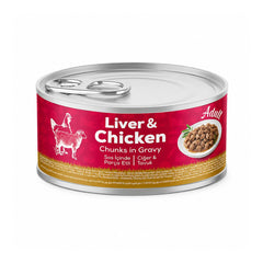 Petline Adult Wet Cat Food Liver & Chicken 85g - Gold Series