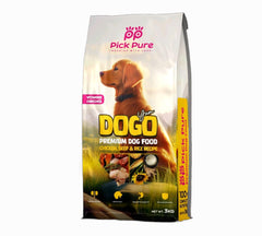 Pick Pure Dog Food - Chicken, Beef & Rice - 3kg