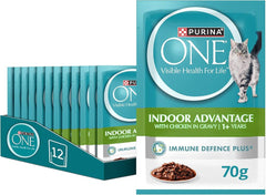 Purina One 1+ Chicken with Gravy Jelly Pouch 70g