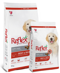 Reflex Puppy Food - Beef & Rice