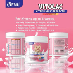 Remu Vitolac Kitten Milk Replacer