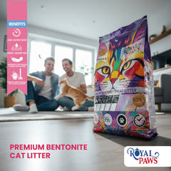 Royal Paws Premium Bentonite Cat Litter 10L