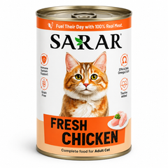 Sarar Adult Cat Wet Food Tin 400g