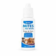 Thai Buddy Mites No More 15ml - Ear Mites Drops for Cats & Dogs
