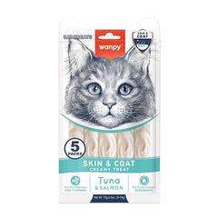 Wanpy Skin & Coat Creamy Treat - Tuna & Salmon