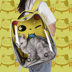 Pet Carrying Bag - Cat Face