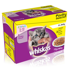 Whiskas Kitten Jelly Pouch