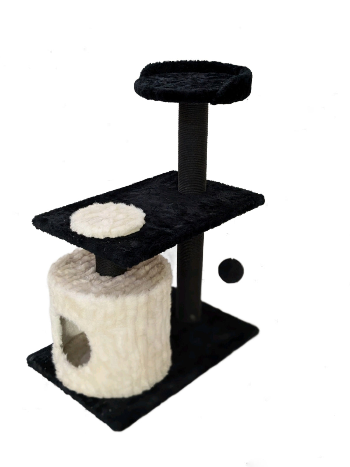 Premium Double Story Scratching Post with House