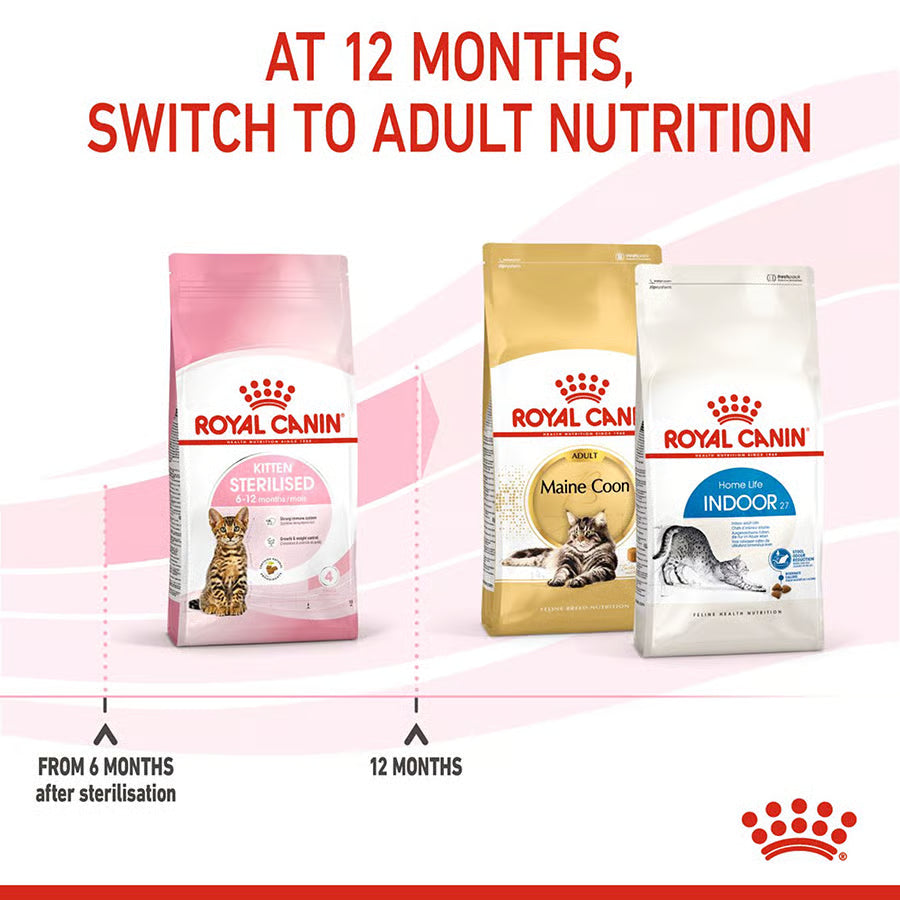 Royal Canin Sterilized Kitten Food 2kg