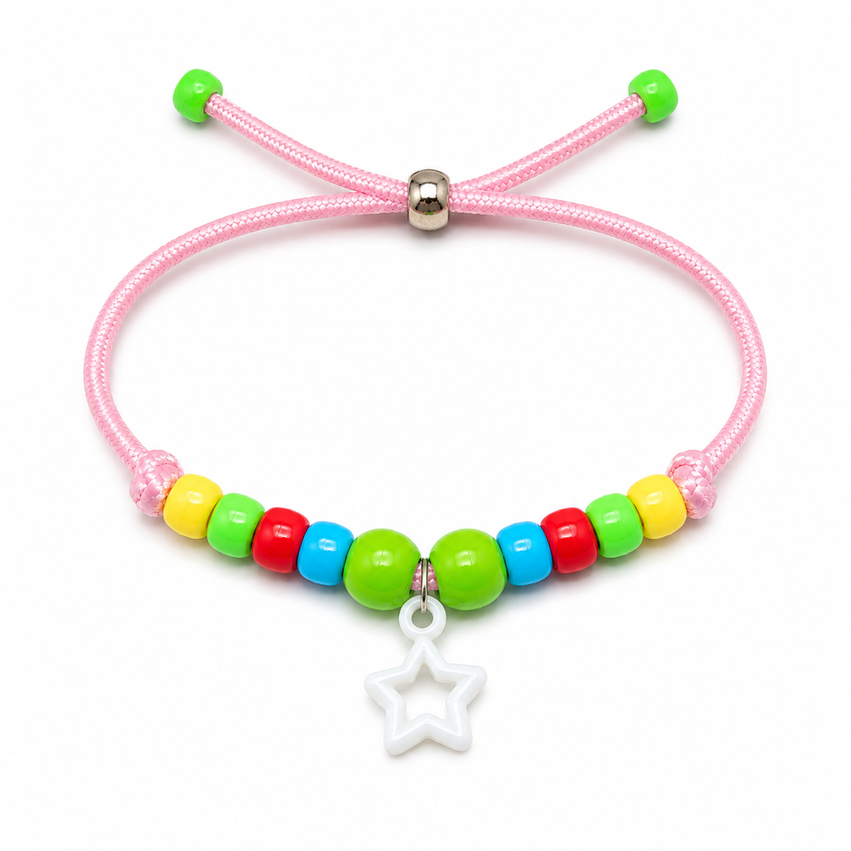 Adjustable Beaded Cat Neckalce with Pendant