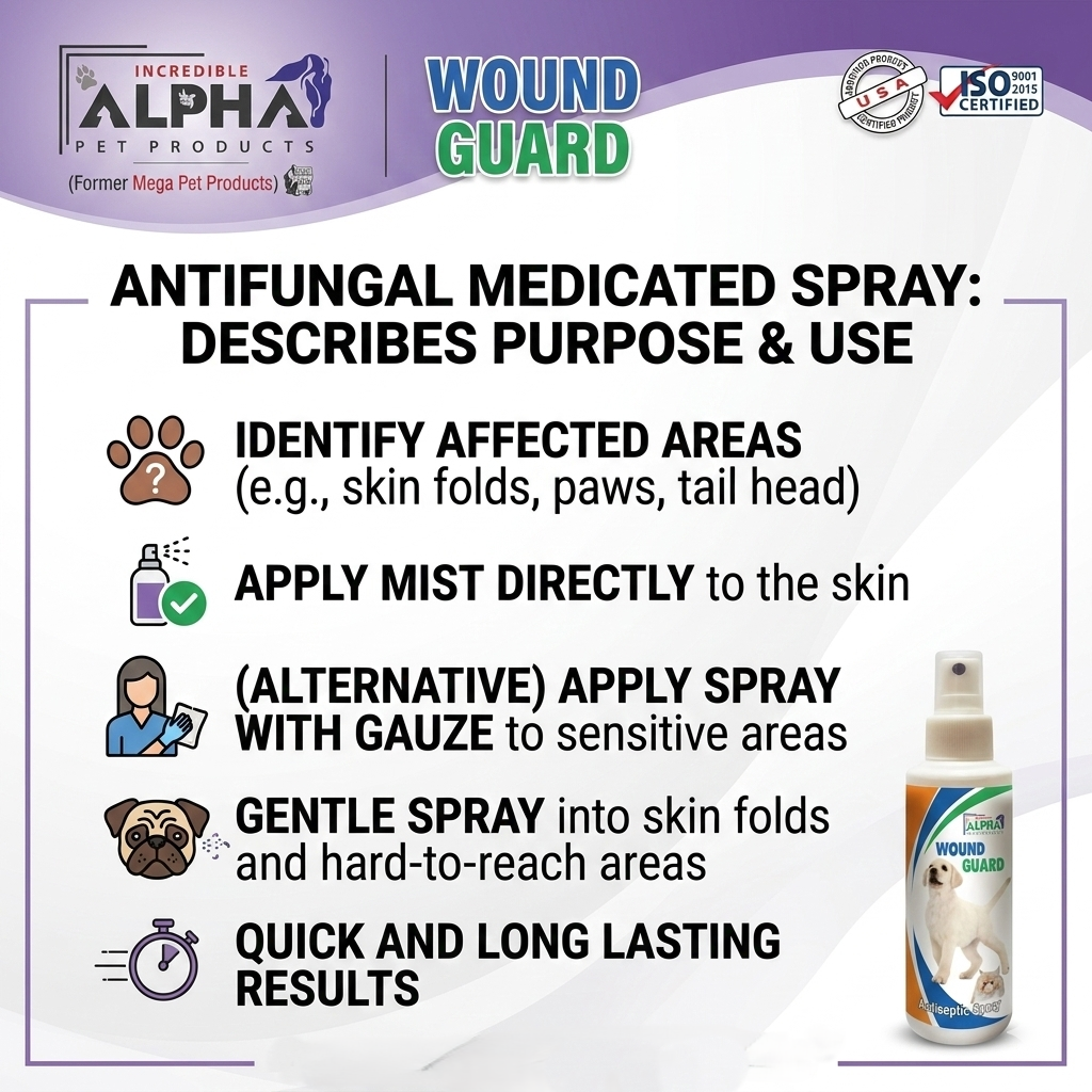 Alpha Anti-Fungal Spray for Cats & Dogs