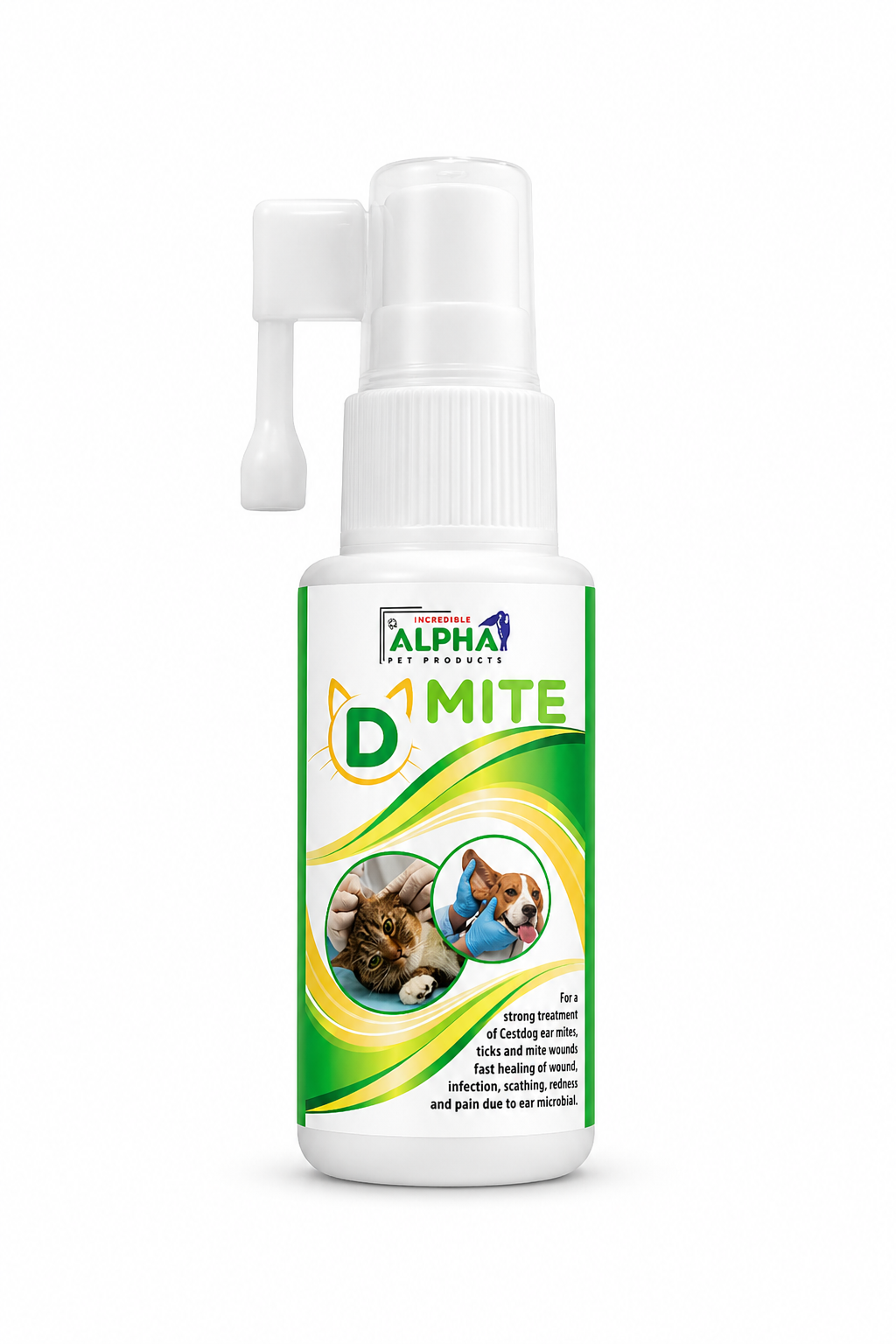 D Mite - For Ear Mites, Ticks & Other Insects