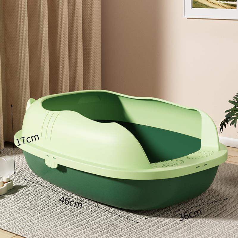 Anti Splash Turtle Themed Litter Tray