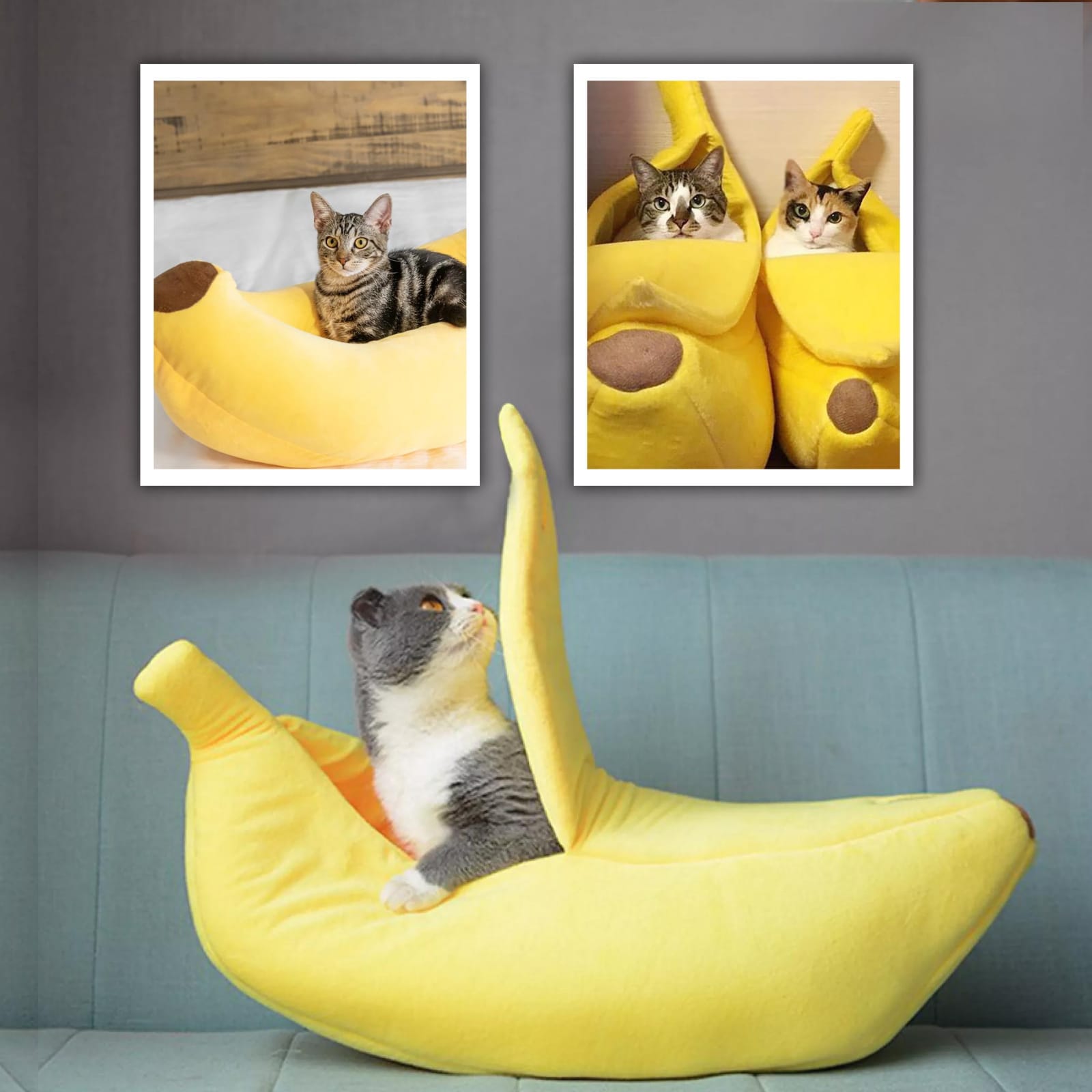 Banana Bed for Pets