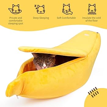 Banana Bed for Pets