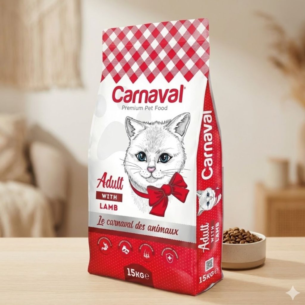 Carnaval Premium Adult Cat Food With Lamb 1.5kg