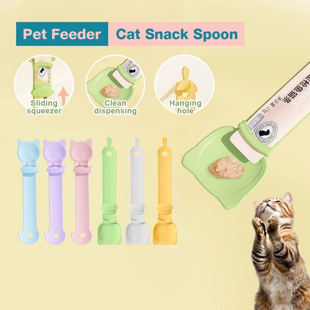 Cat Treat Feeding Spoon
