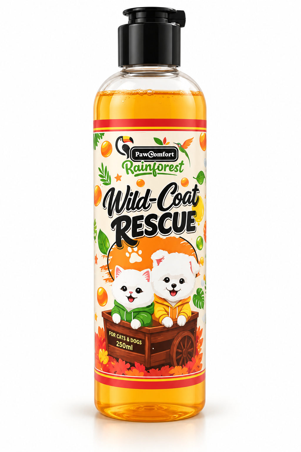 Paw Comfort Wild-Coat Rescue Shampoo for Cats & Dogs