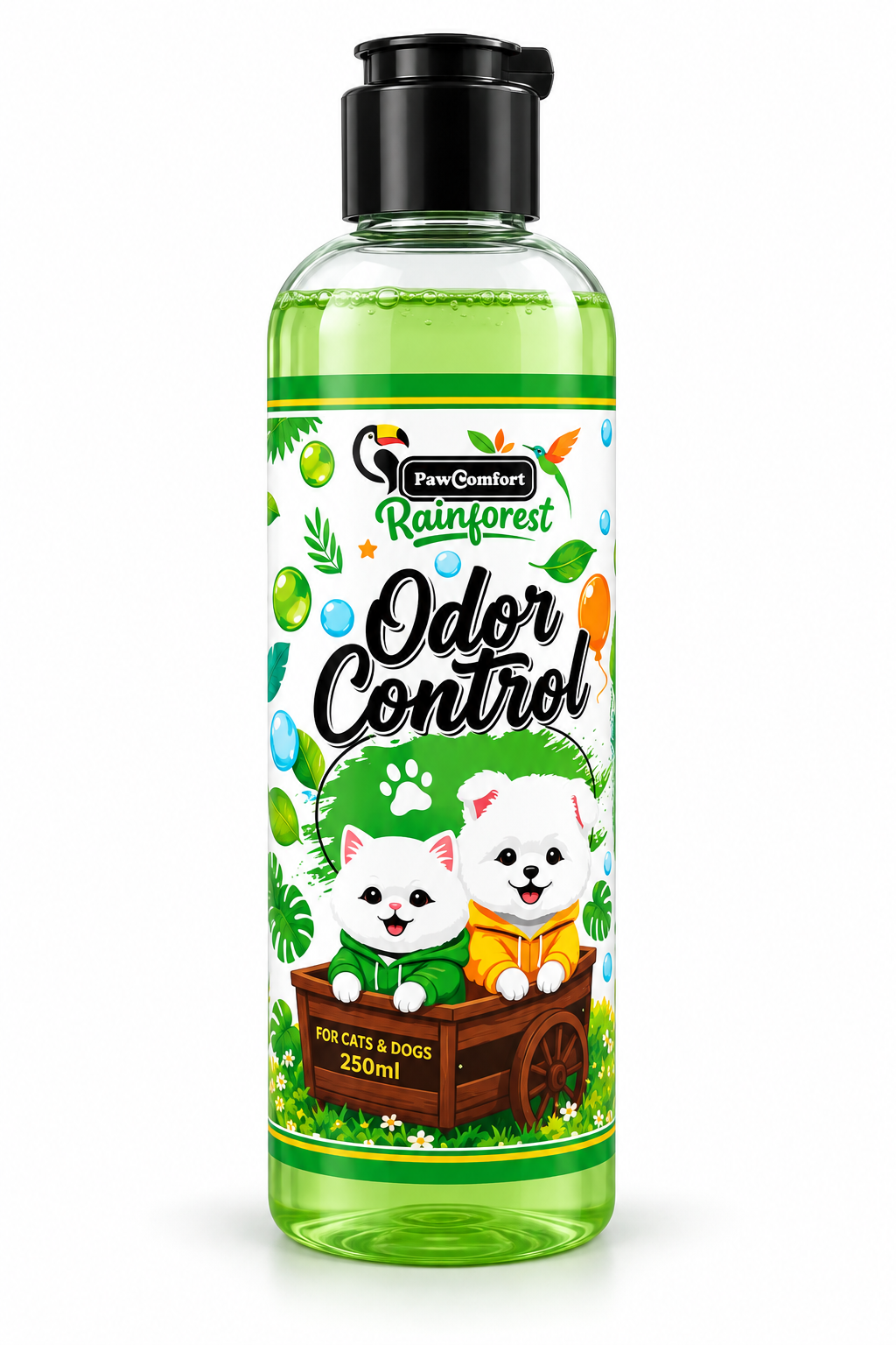 Paw Comfort Odor Control Shampoo for Cats & Dogs