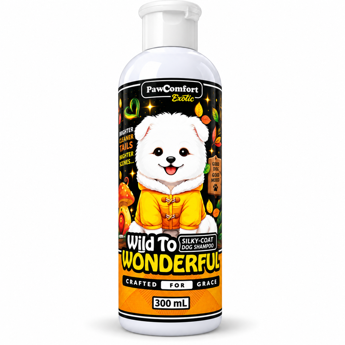 Paw Comfort Wild to Wonderful Silky Coat Shampoo for Dogs 300ml