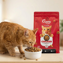 Crunchy Chicken All Stage Cat Food 1kg