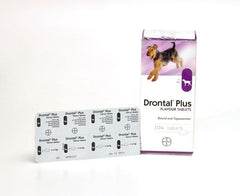 Drontal Plus Deworming Tablets for Dogs (1 Tablet)