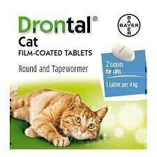 Drontal Deworming Tablets for Cats (1 Tablet)