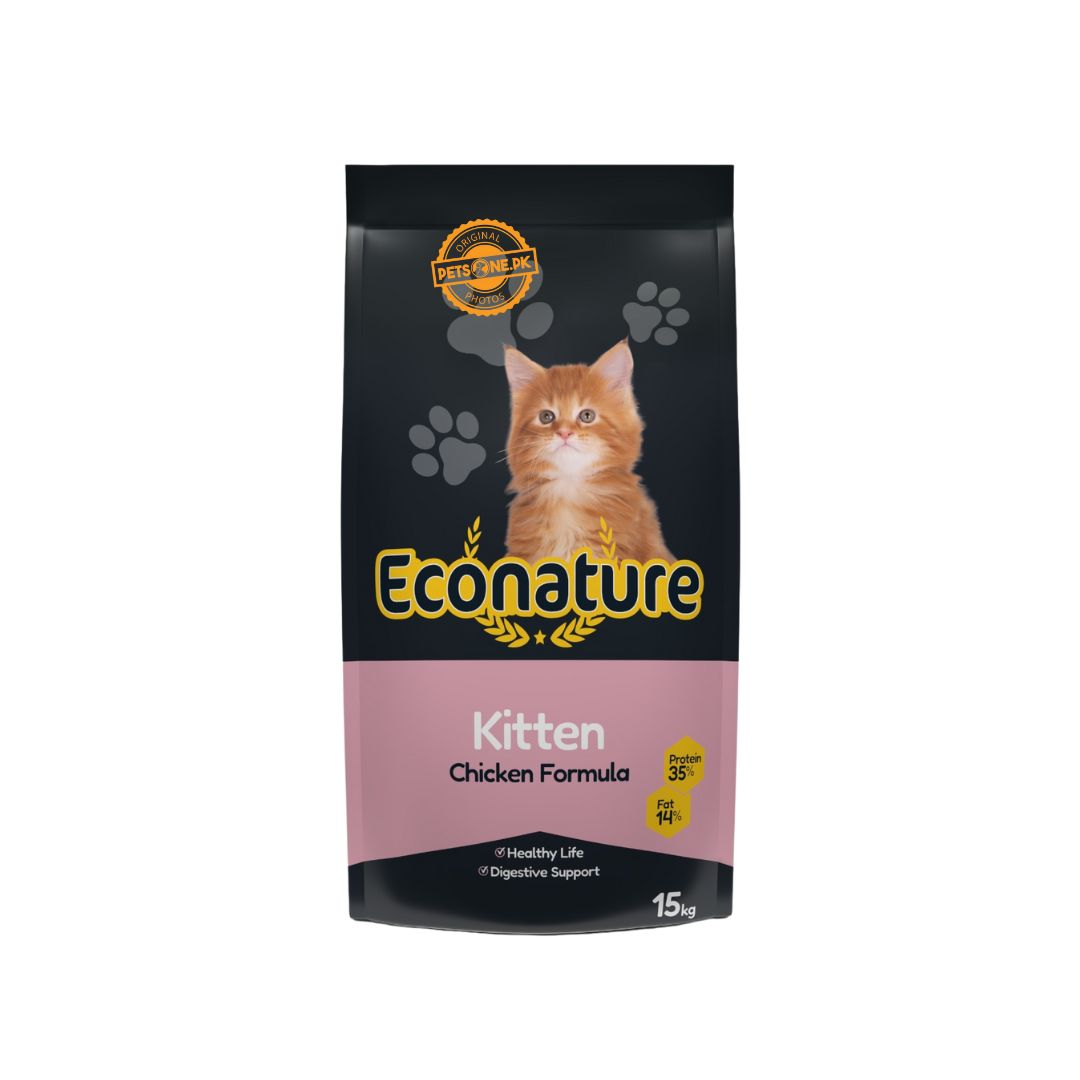 Econature Kitten Food - Chicken 15kg