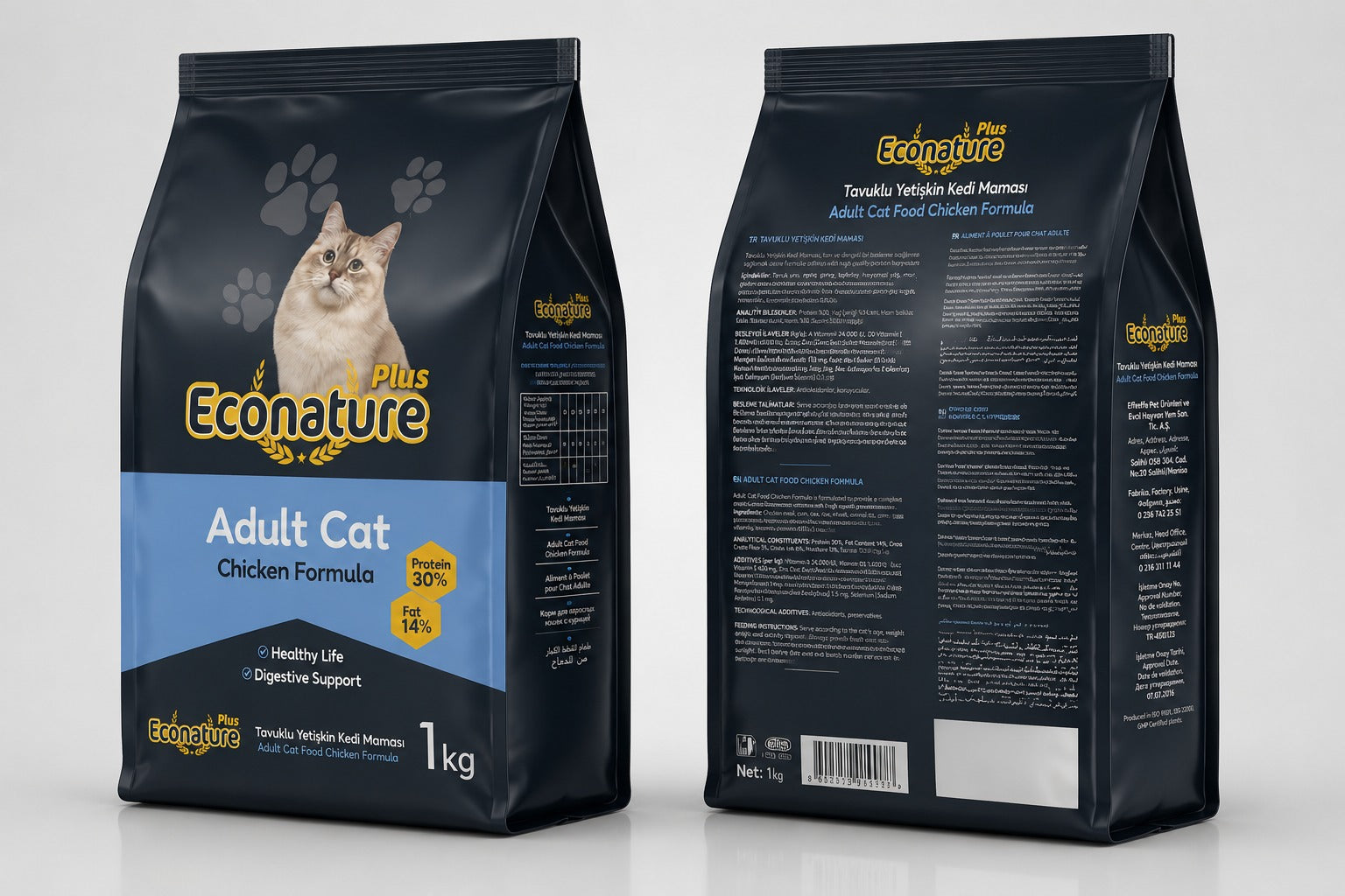 Econature Plus Adult Cat Food Chicken