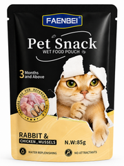 Faenbei Pet Snack Wet Food Pouch 85g