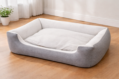 Flat Bed for Pets with Cushion